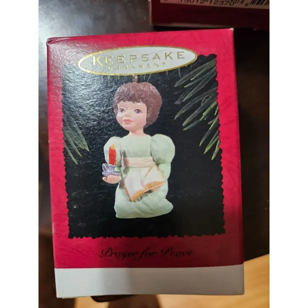 Hallmark Keepsake Ornament “Prayer For Peace” Collection Christmas 1996